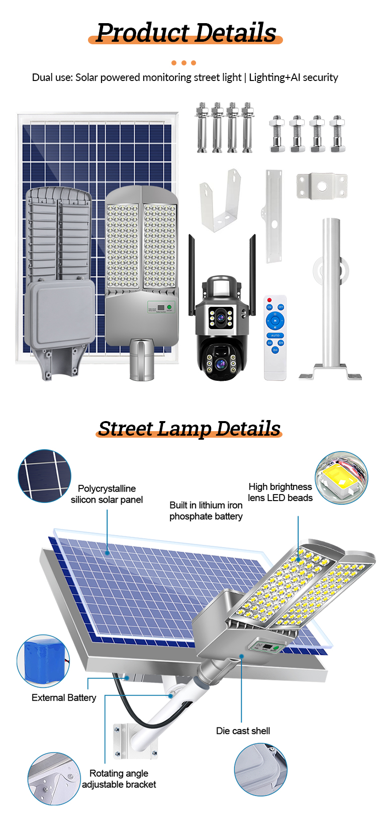 Residential Area Solar Lamp With CCTV Camera Wifi Farm Garden Courtyard Outdoor Wireless Solar Street Light (2).jpg