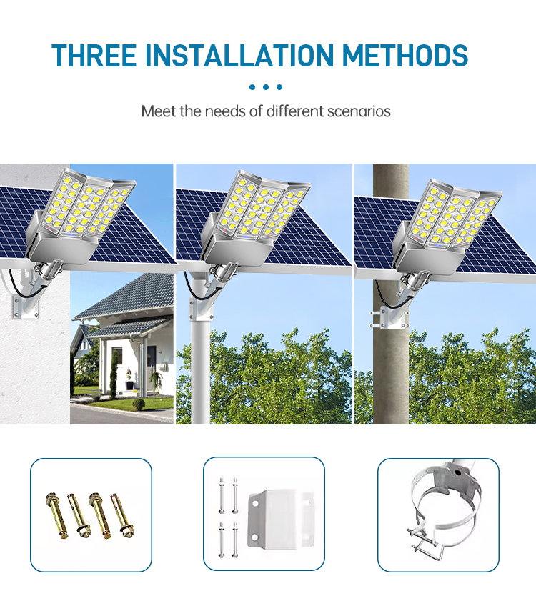 Outdoor Lighting for Construction Projects Solar Street Light IP65 Garden Courtyard High Brightness Beads LED Solar Light Street (12).jpg