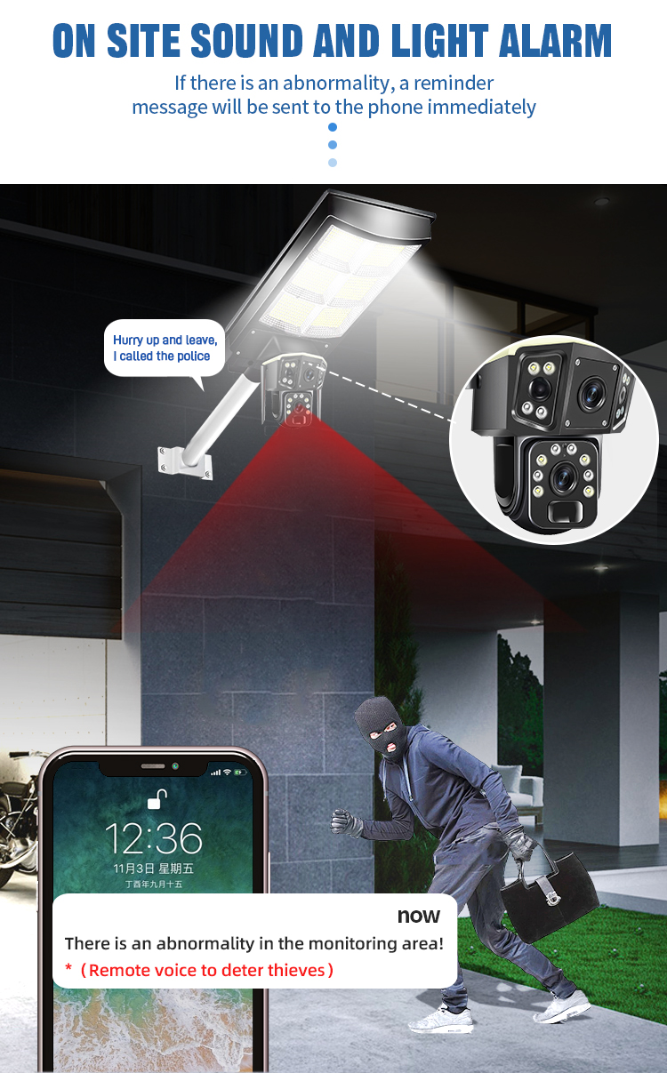 All in One Security CCTV System APP Control Solar Street Light Ip65 4G Home Garden LED Solar Street Light With Came (6).jpg