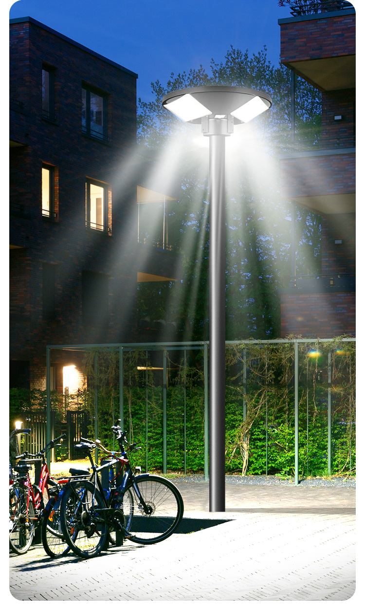 Sunroom Sunshade Solar Street Light All in One Waterproof IP65 Outdoor Courtyard Radar Sensor So.jpg