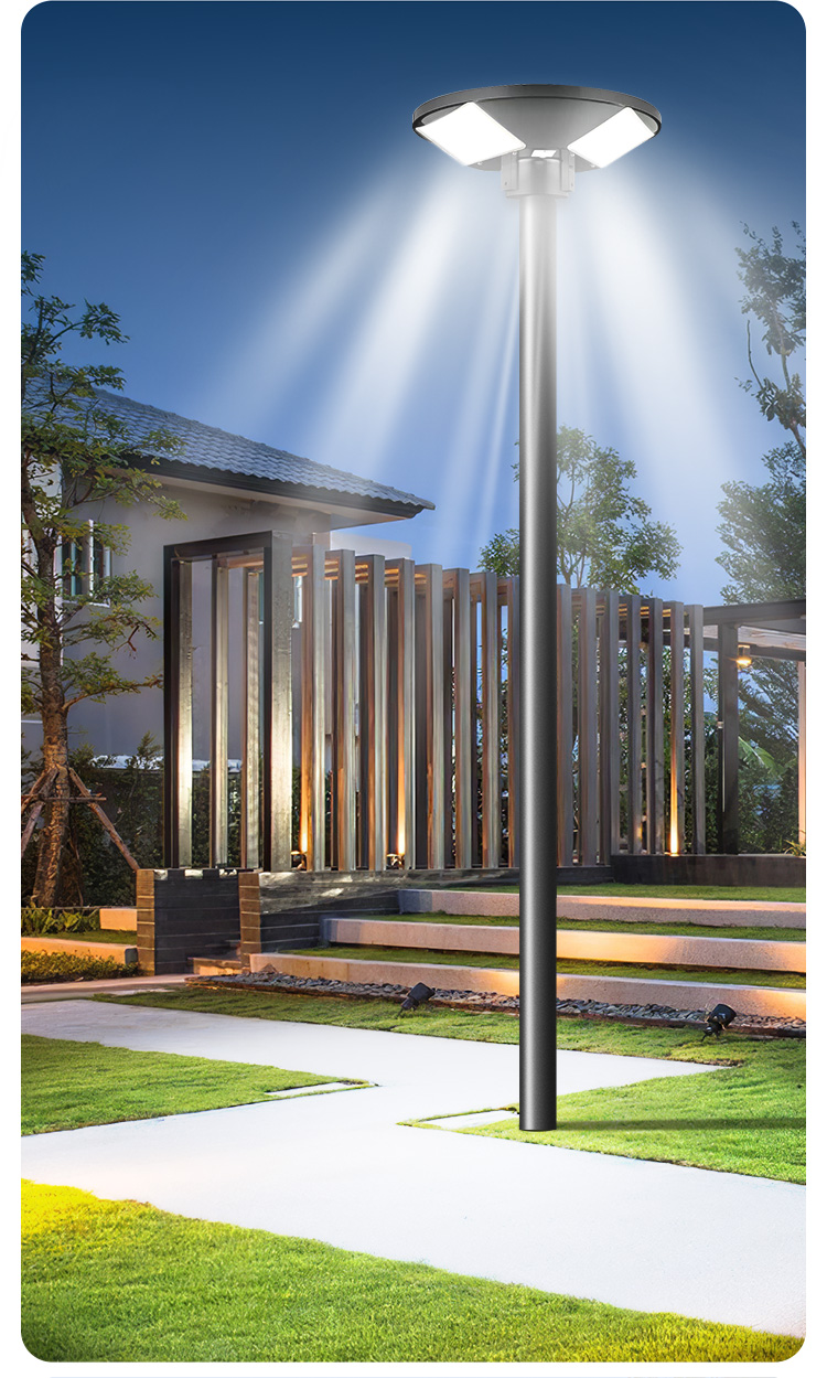 Sunroom Sunshade Solar Street Light All in One Waterproof IP65 Outdoor Courtyard Radar Sensor So.jpg