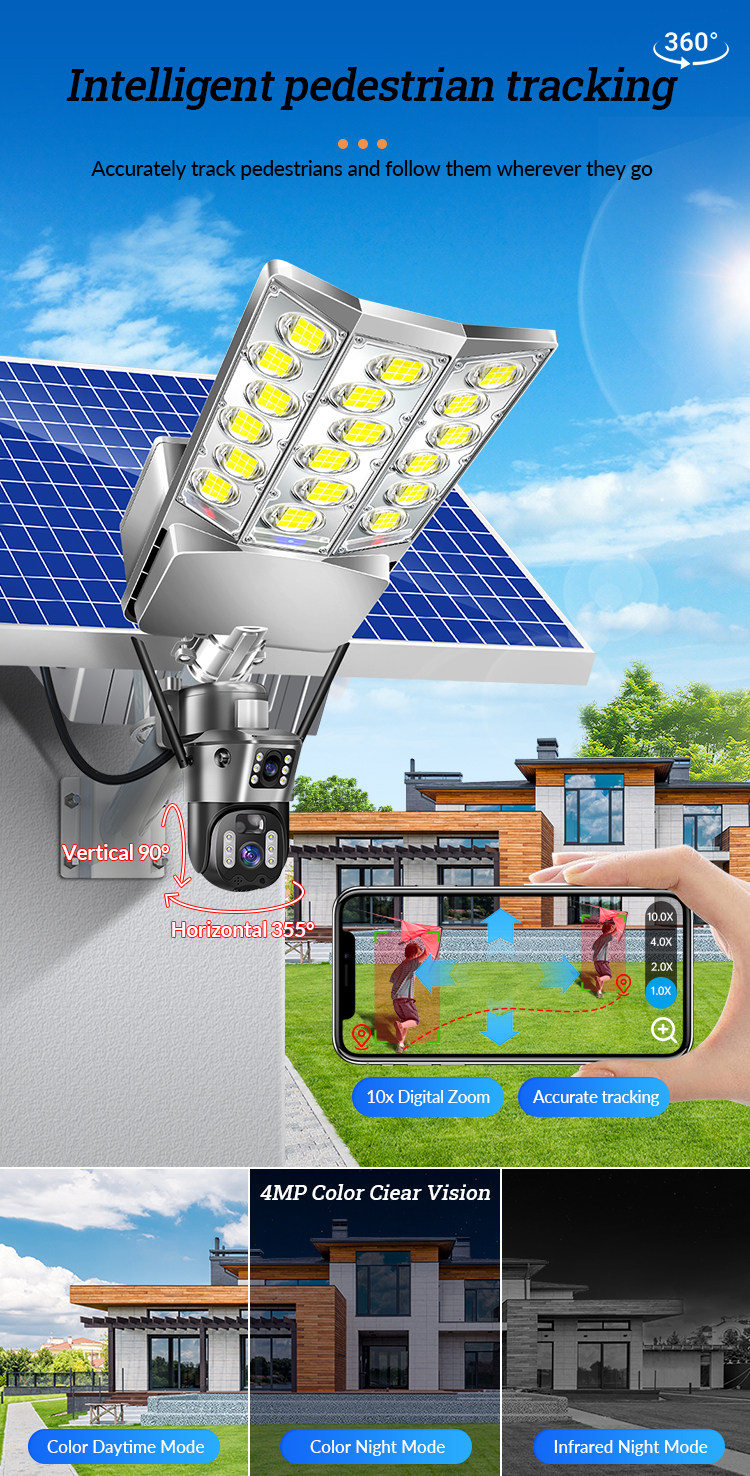 Solar Street Light With Camera 5MP WIFI Wireless 4G SIM Card Manor Farm Home (3).jpg